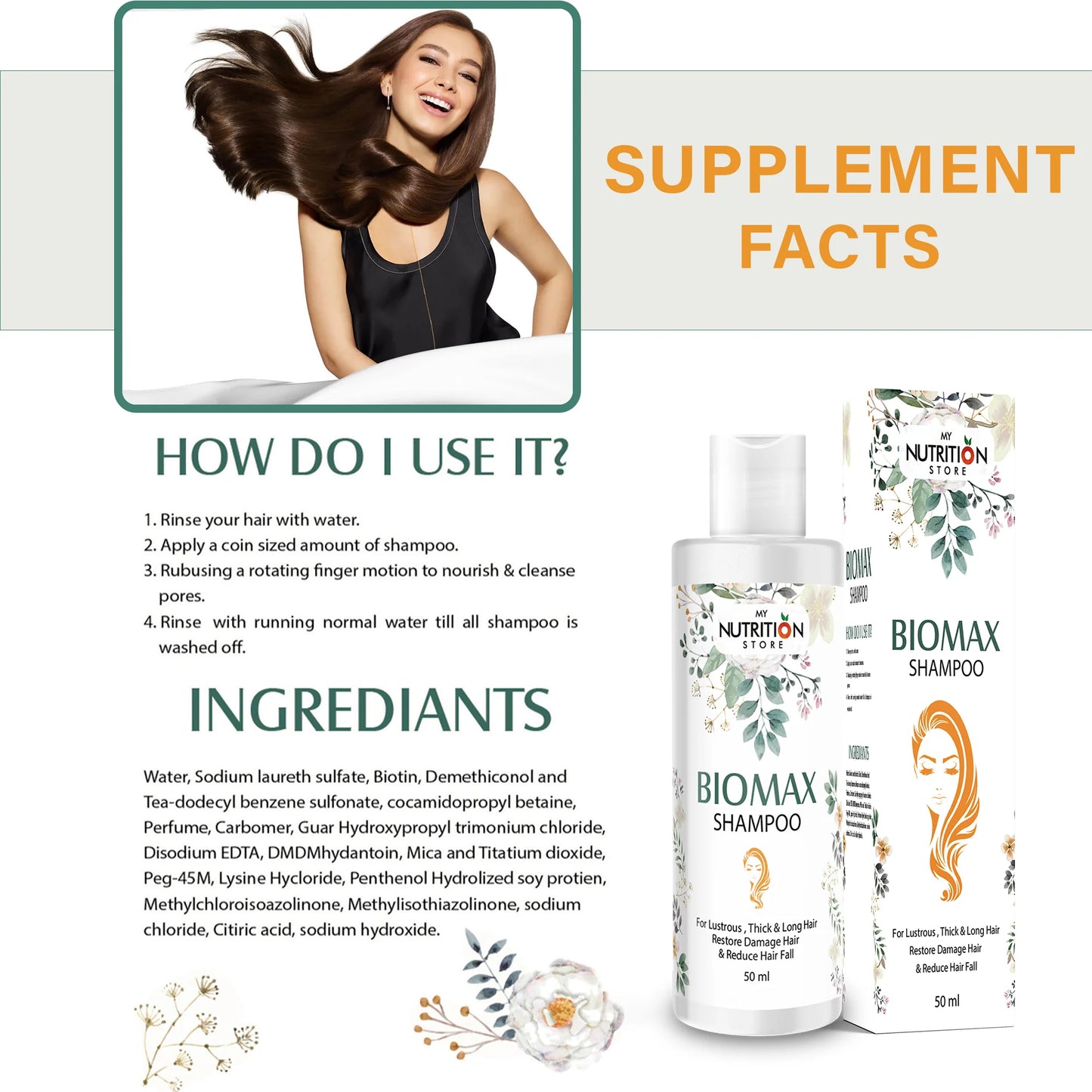 Biomax Shampoo (200ml)