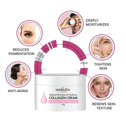 COLLAGEN CREAM IMPROVE SKIN ELASTICITY